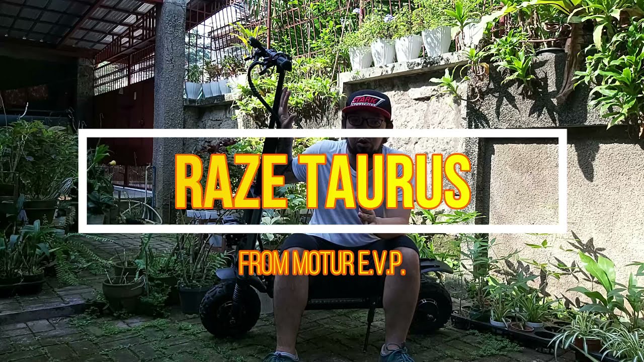 Raze Taurus Review | Motur EVP | Electric Scooter Adventures