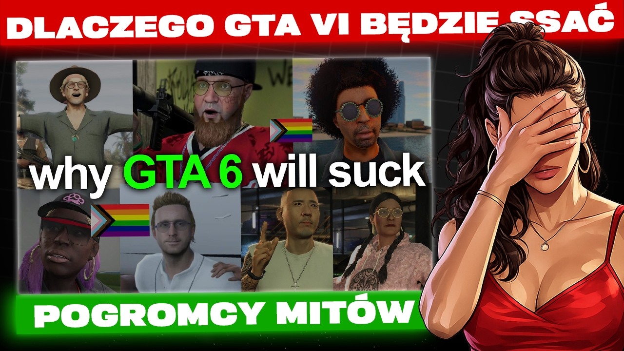 GTA 6 BĘDZIE SSAĆ - GTA VI POGROMCY MIT&Oacute;W