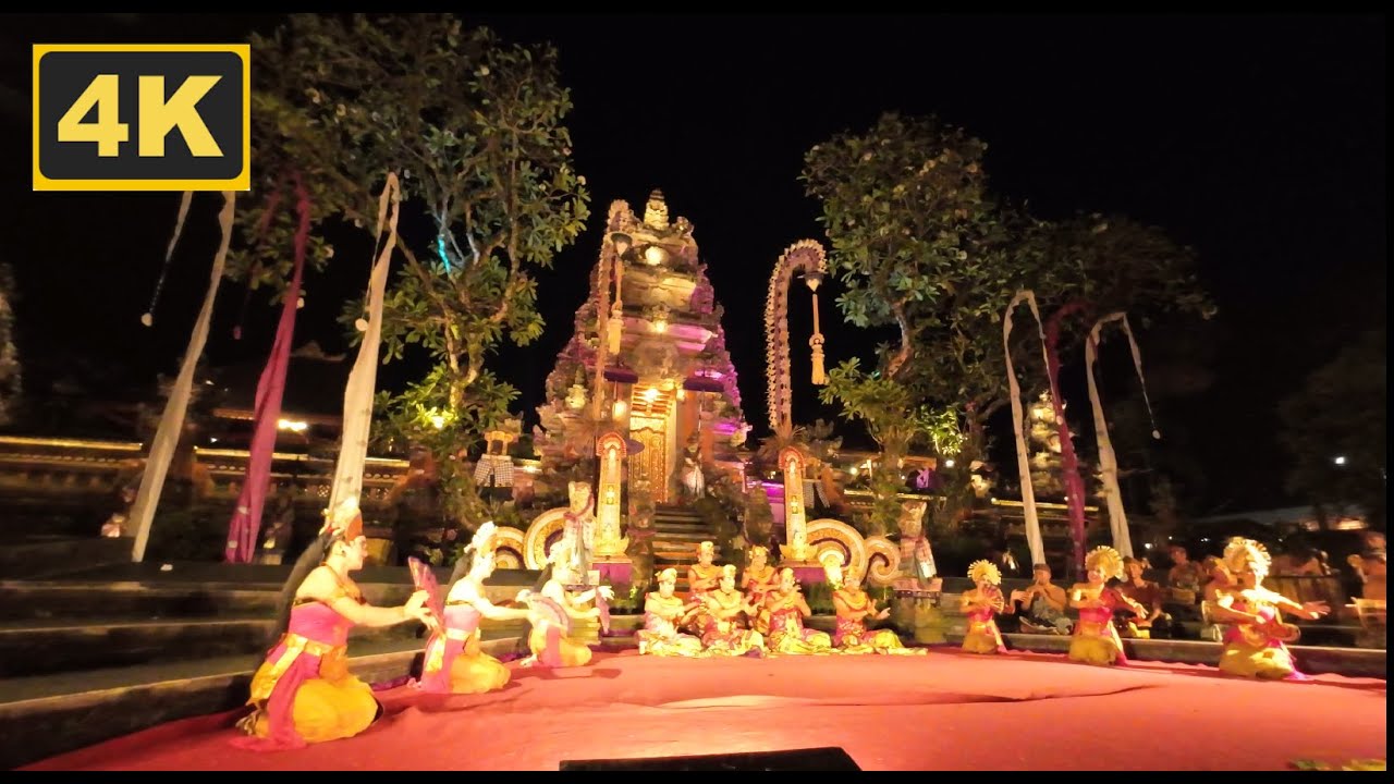 Janger Dance @ Ubud Water Palace (4K)