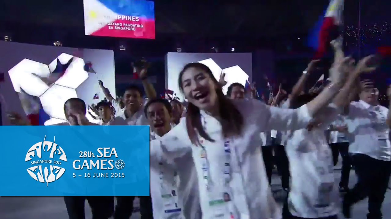 Athletes March - Philippines | 28th SEA Games Singapore 2015
