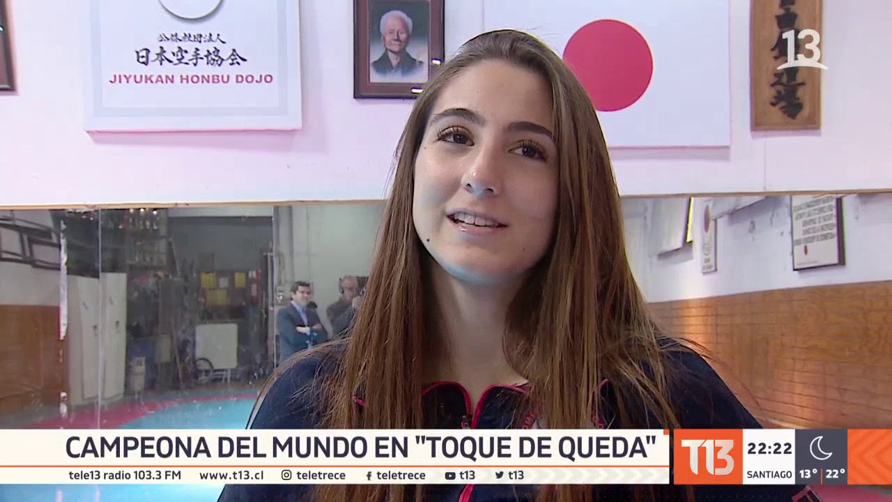 Valentina Toro se convierte en campeona del mundo de karate