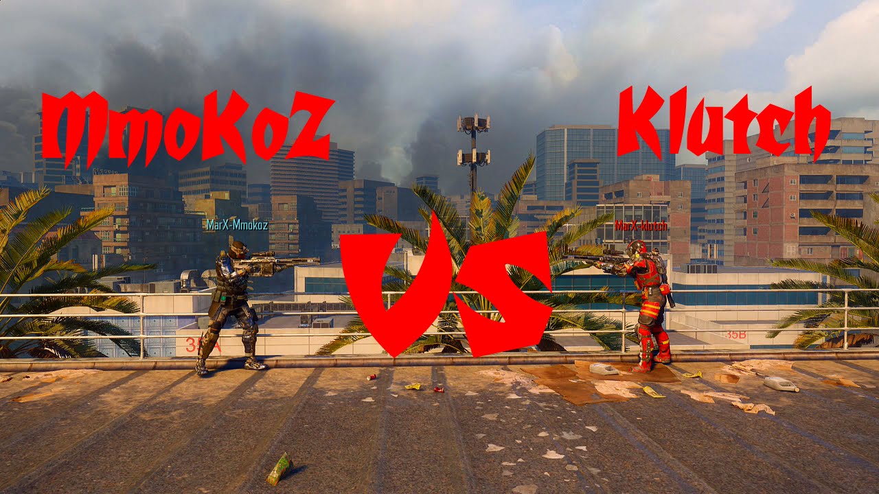 Mmokoz VS Klutch | Trickshot Face off | Call of duty Black ops 3 | Bo3