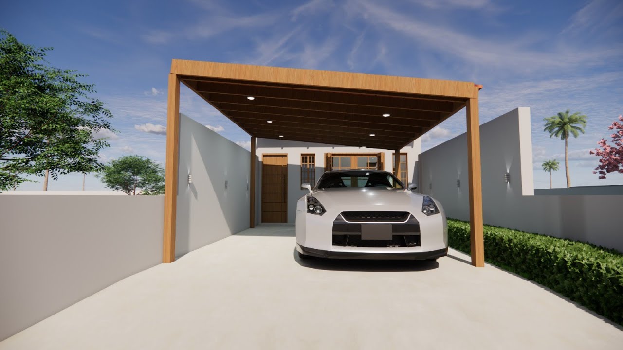 Projeto de Casa com 3 quartos em terreno 5x30 - 65m2 - Projeto 563