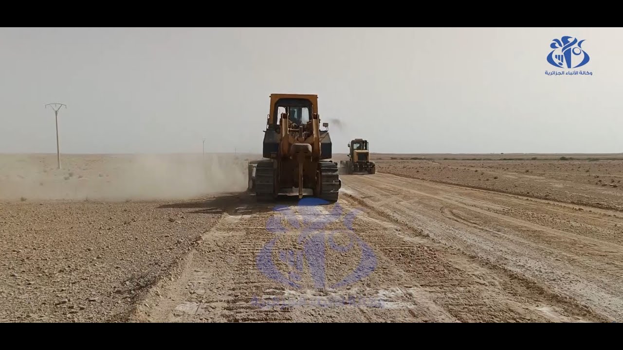 أولاد جلال: إنطلاق أشغال إنجاز الطريق الرابط بين بلدية الشعيبة وحاسي السيدة