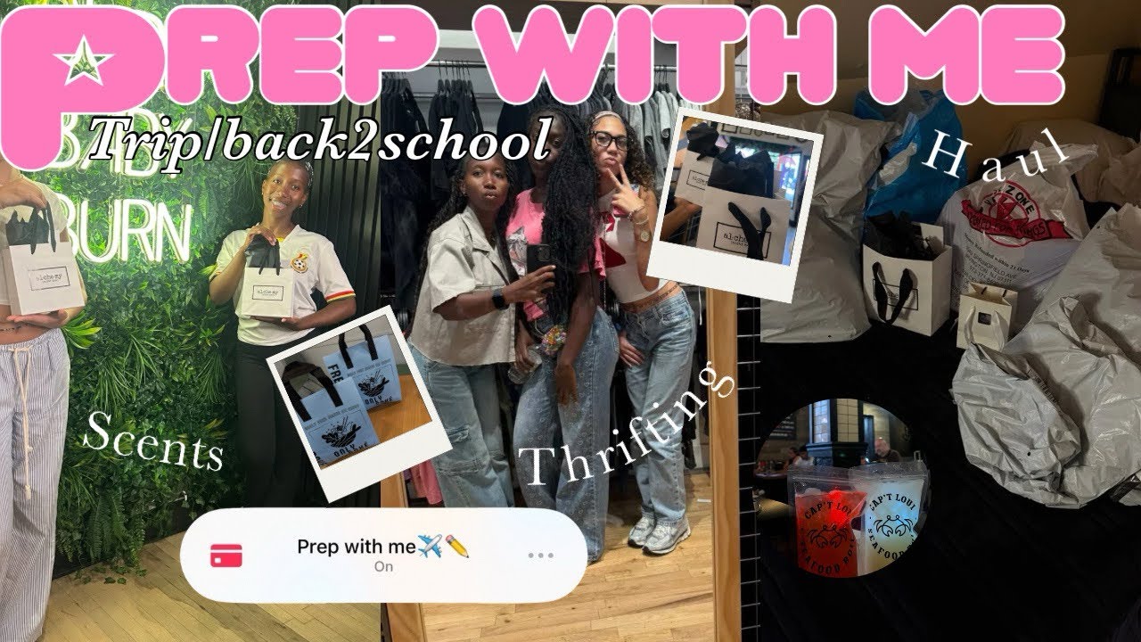 Prep with me for Trip/Back2School | Shopping + Haul + SHEIN + Pokè & more | ItsFarida