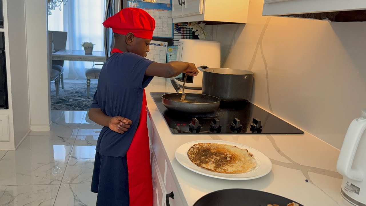 Z siblings are taking over the kitchen!