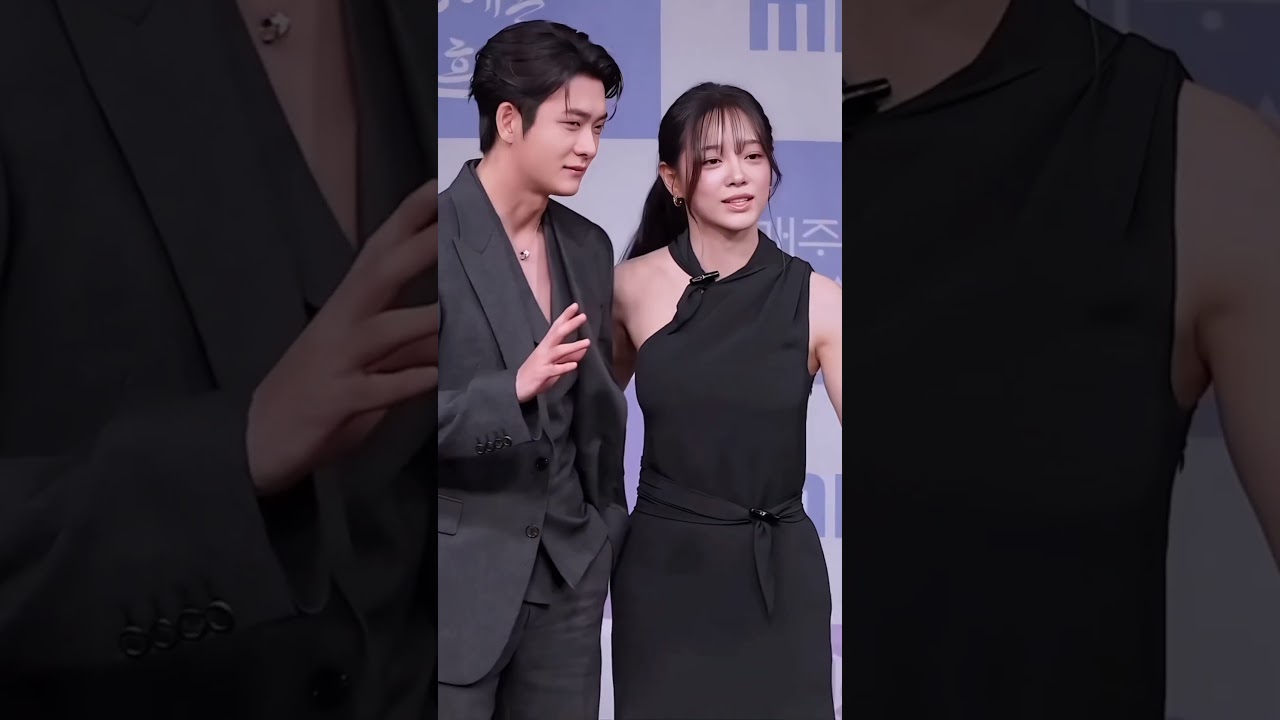 Kang Tae Oh & Kim Se Jeong at ‘Moon River’ press conference🥰 