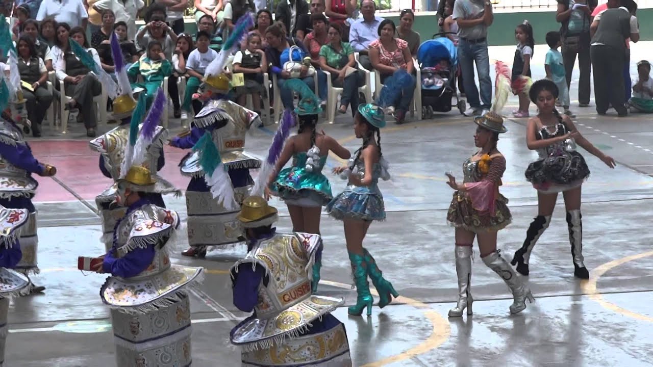 Elenco de Danzas del colegio SAN COLUMBANO 2014 - MORENADA