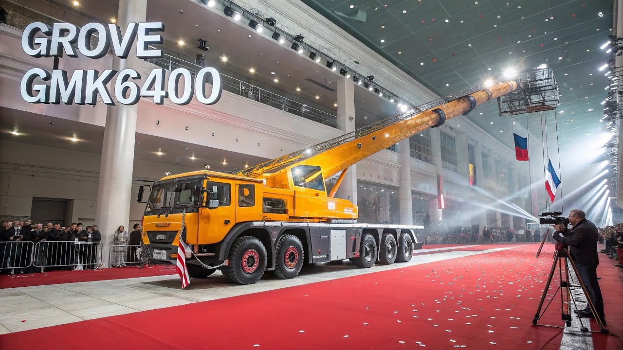 RUSSIA SHOCKED! GROVE GMK6400 &mdash; 400 ТОНН МОБИЛЬНЫЙ МОНСТР ПОКОРЯЕТ МИР