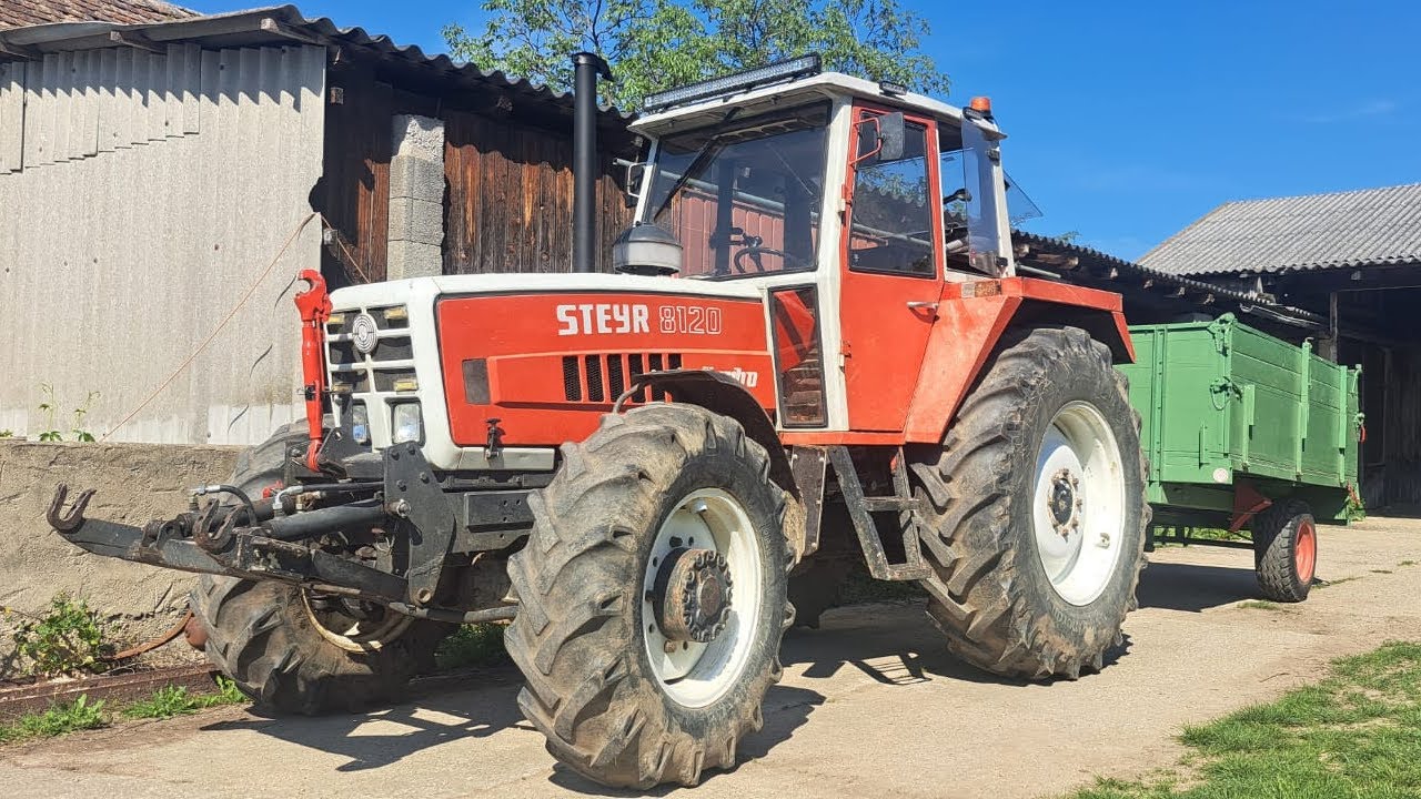 Erdbewegung! Steyr 8060, 8100 und 8120 im Einsatz! | Bilder aus der Landwirtschaft