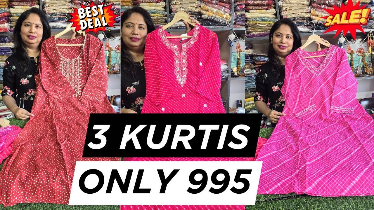 3 Kurtis Only 999