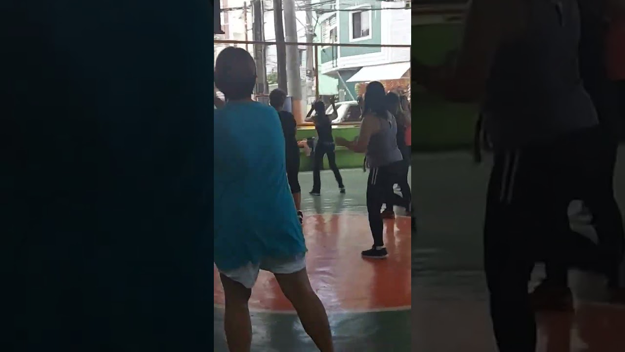 zumba sa brgy #shorts #zumba