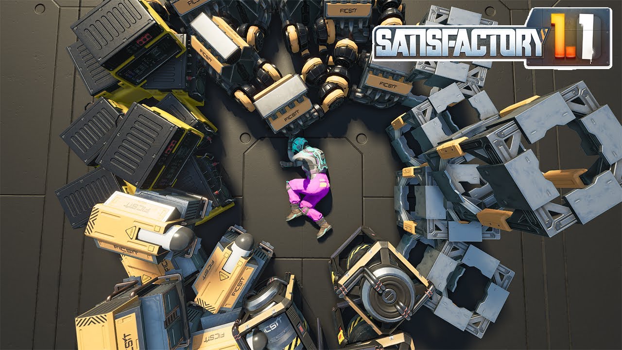My MEGA FACTORY is now complete! - Satisfactory 1.1 Ep. 15