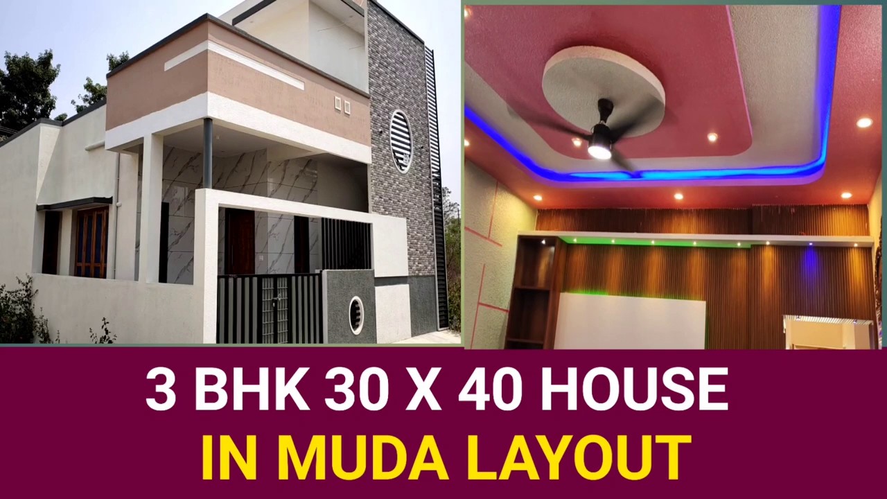 30 X 40 Luxury 3 BHK House For Sale in MUDA Layout GG Nagar Mysore | Prime Location Property