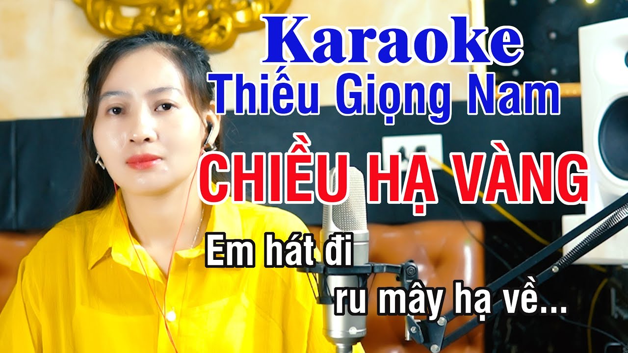 Chiều Hạ Vàng ✔ Karaoke Thiếu Giọng Nam ► Song Ca Với Ngọc Lan ❖ Thiết TV