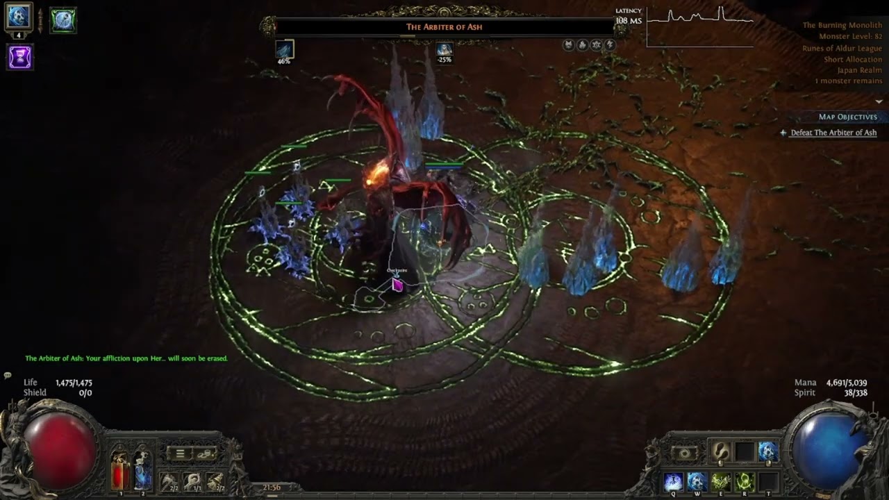 [POE2] Arbiter of Ash Grim Pillar Totem Oracle Showcase