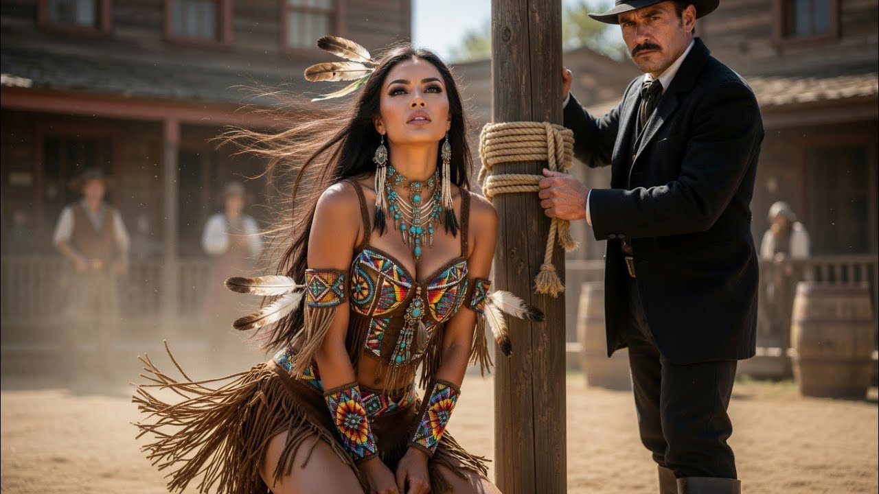 Auctioneer Mocked Her “Even the Brothel Rejected Her!” — Until the Sheriff Said, “I’ll Buy Her”