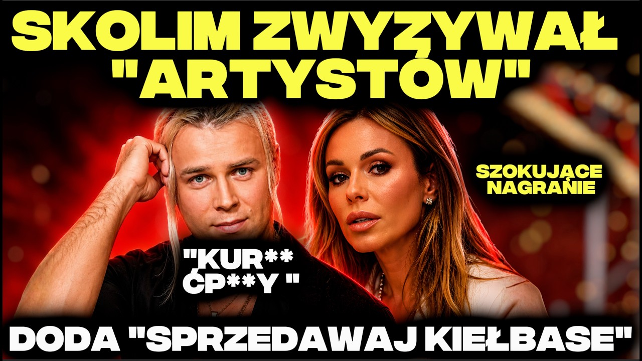 SZOKUJĄCE NAGRANIE SKOLIMA! DODA SIĘ WŚCIEKŁA I OSTRO ODPOWIADA!