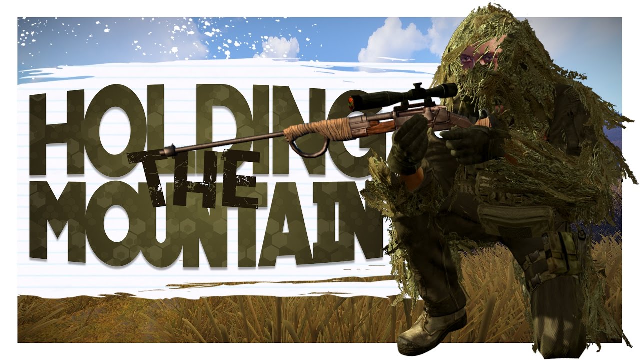 Holding The Mountain! - Rust Solo Survival