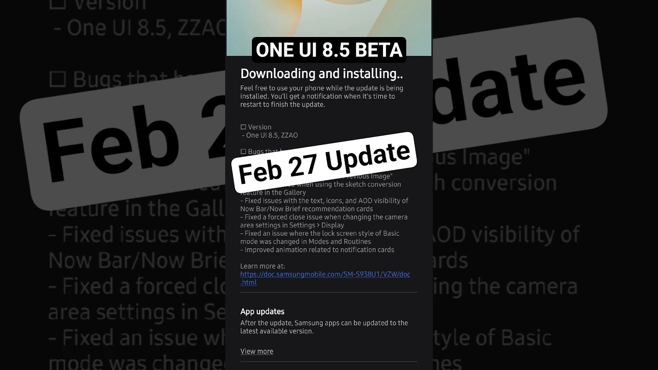 NEW Samsung S25 Ultra One UI 8.5 Beta Software Update Now Available! #s25ultra