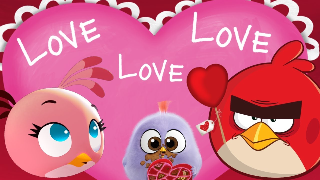Angry Birds Valentine's Compilation - Love is in the air!