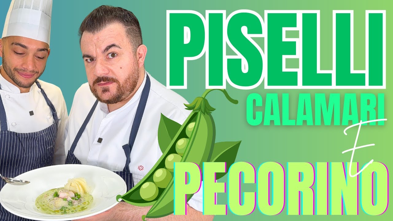 PISELLI, CALAMARO E PECORINO