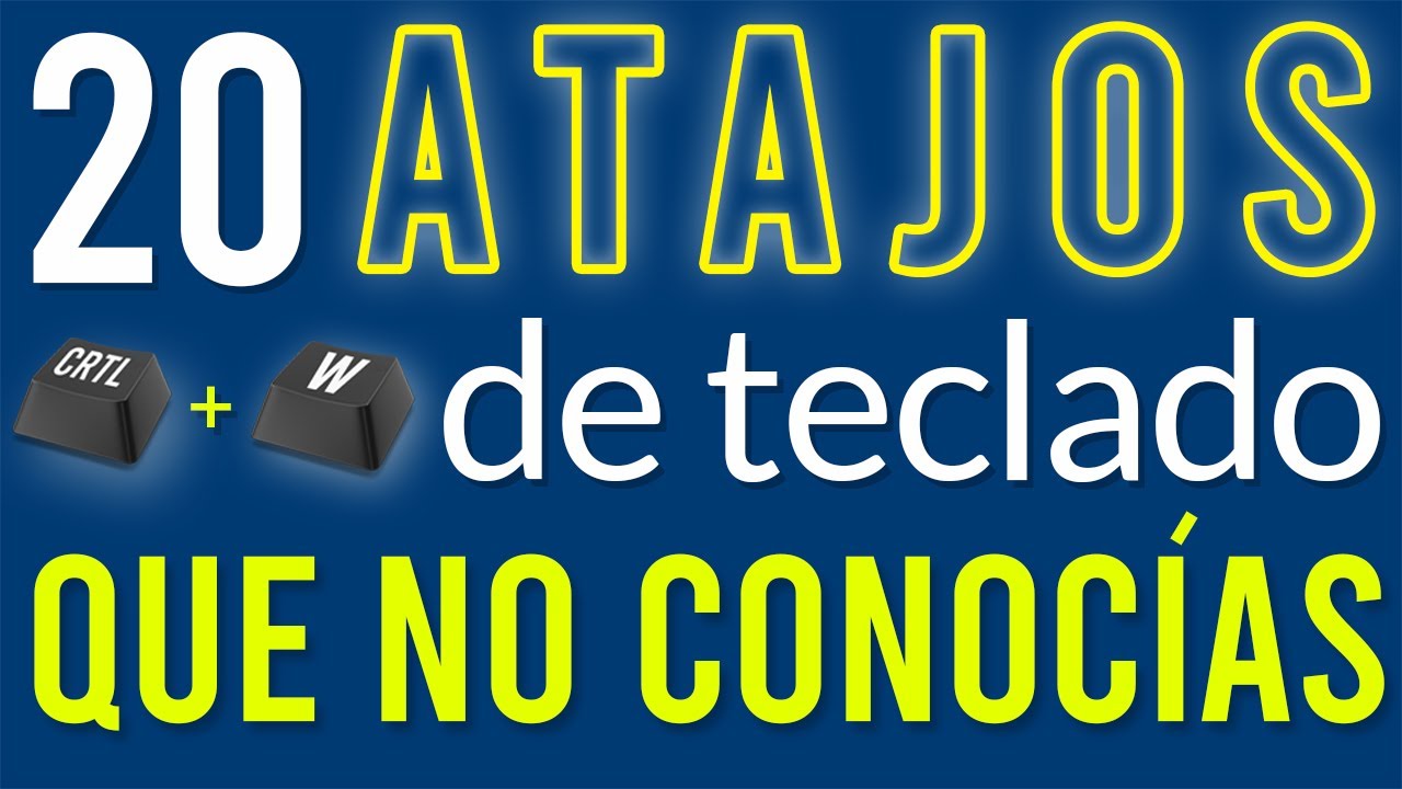ATAJOS de teclado Windows 10/11 (más usados)