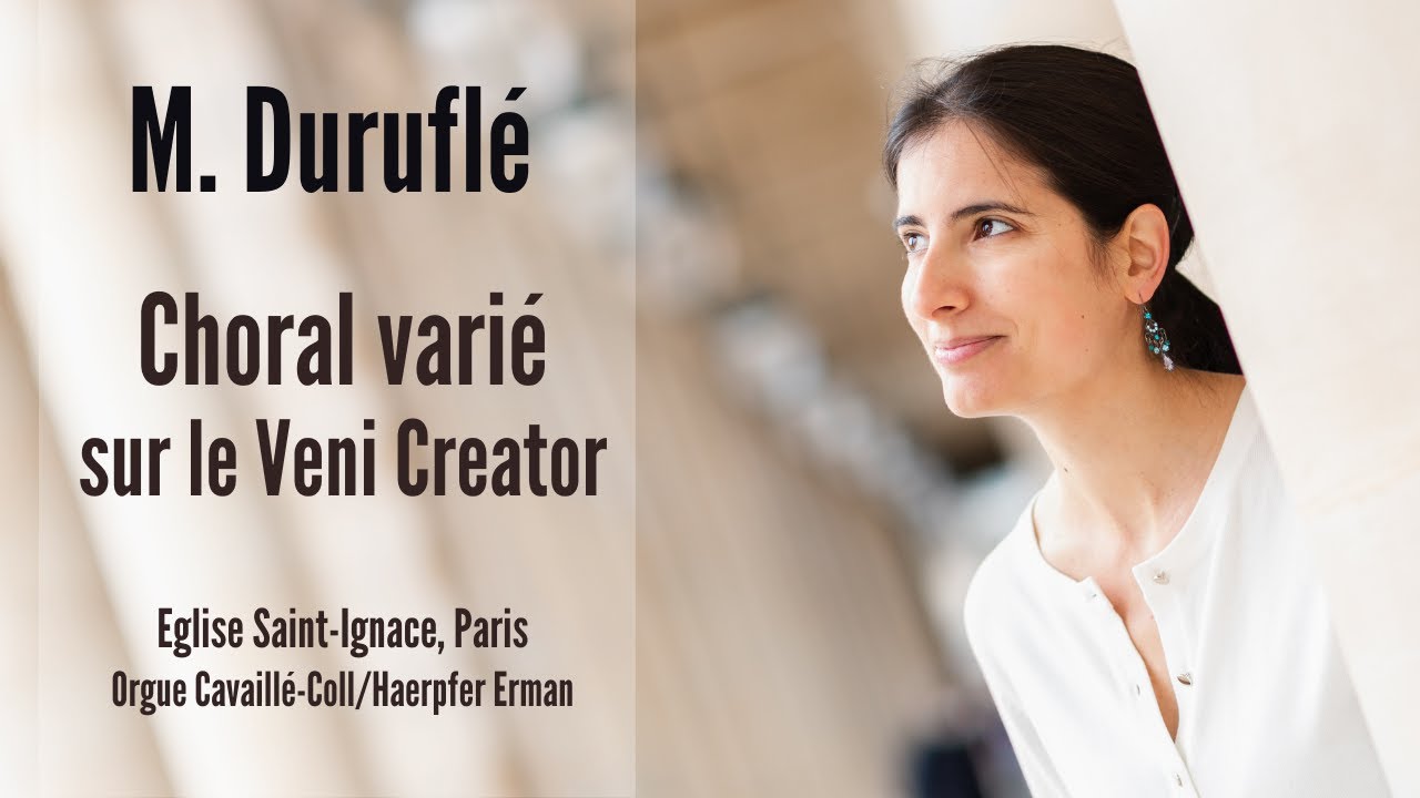 Maurice DURUFLE - Choral varié sur le 
