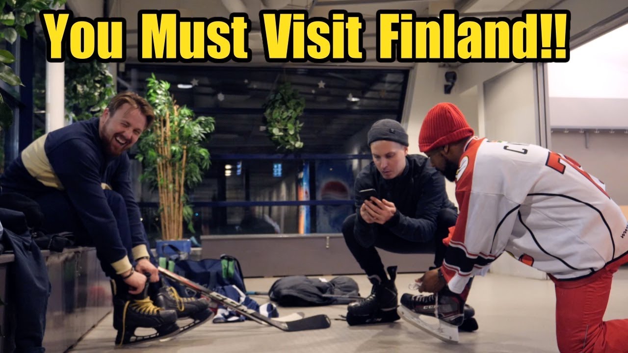 Every hockey player MUST visit Finland - A day in Finland before the Save Pond Hockey Tournament