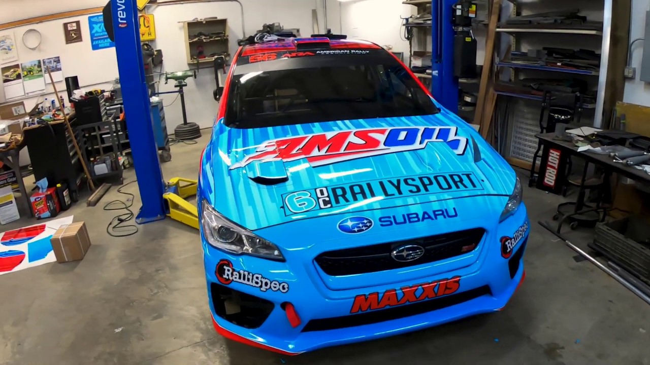 Seehorn Rally Team Car Wrap