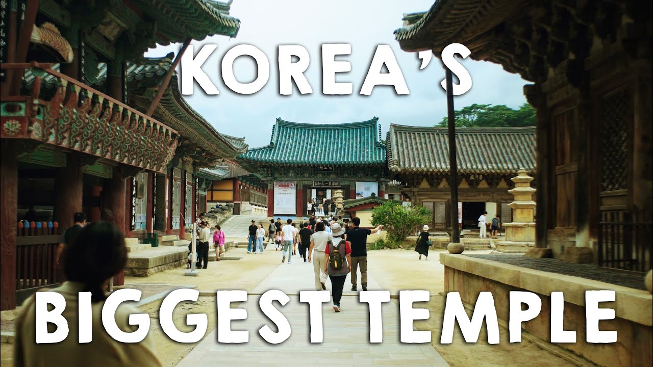 South-Korea's biggest Buddhist temple