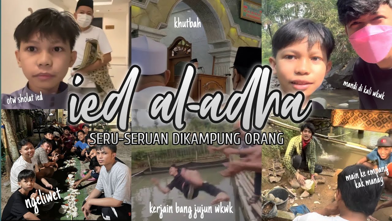 A Day In My Life edisi LEBARAN !! Kali kedua Gak Balik Kampung RASYAH SEDIH
