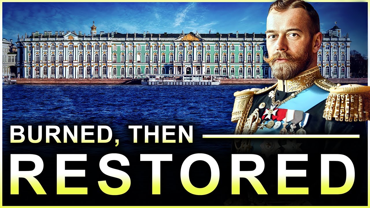 Why Europe's Most Opulent Palace Almost Burned To The Ground (Then Restored): The Winter Palace