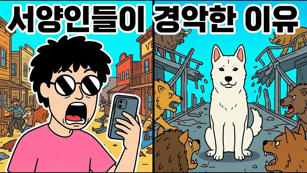 진돗개를 보고 서양 사람들이 놀란 이유