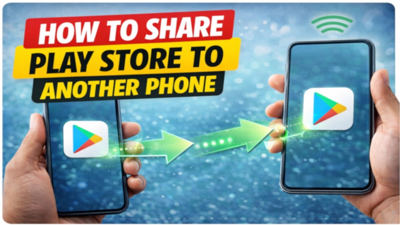 Как поделиться доступом к Play Store на другом телефоне