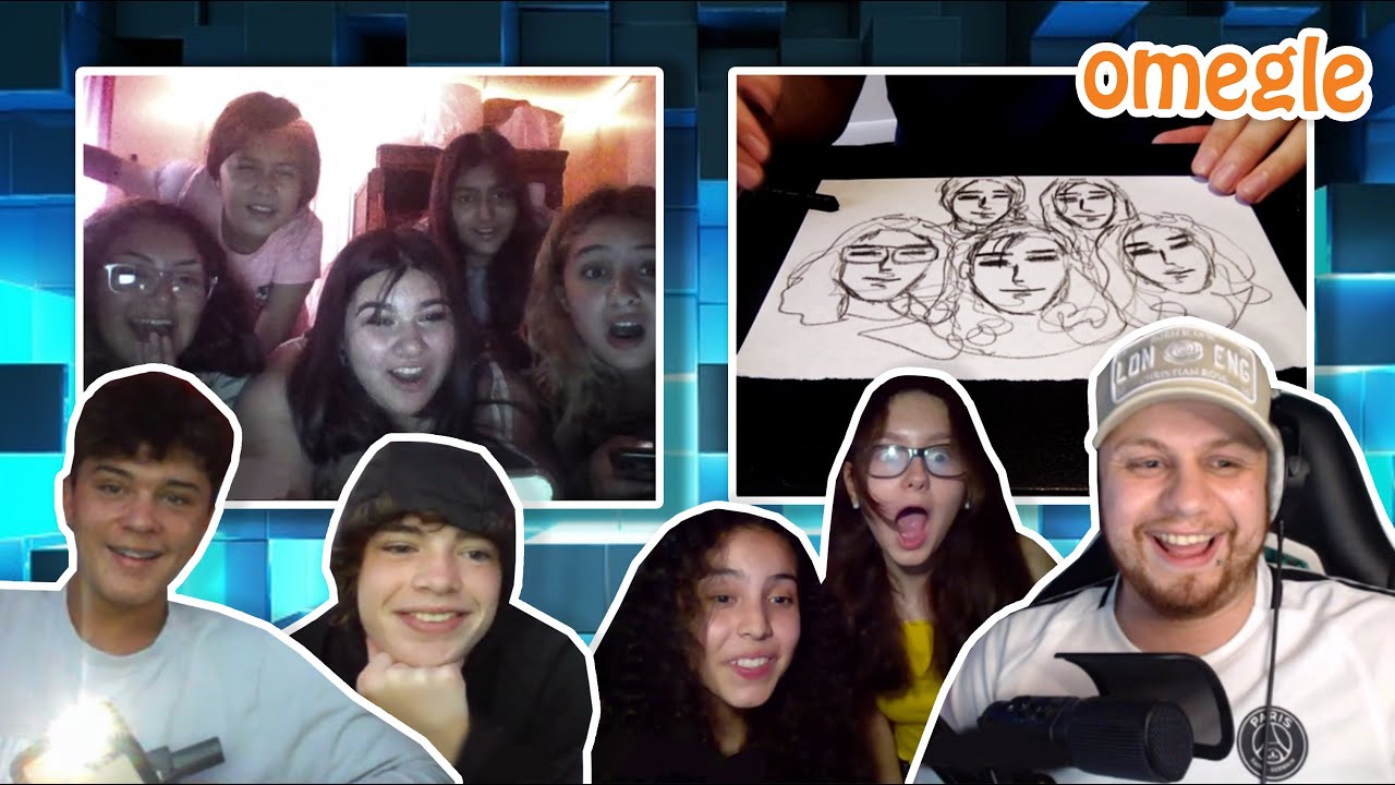 WHOLESOME MOMENTS (Drawing on Omegle) | rooneyojr