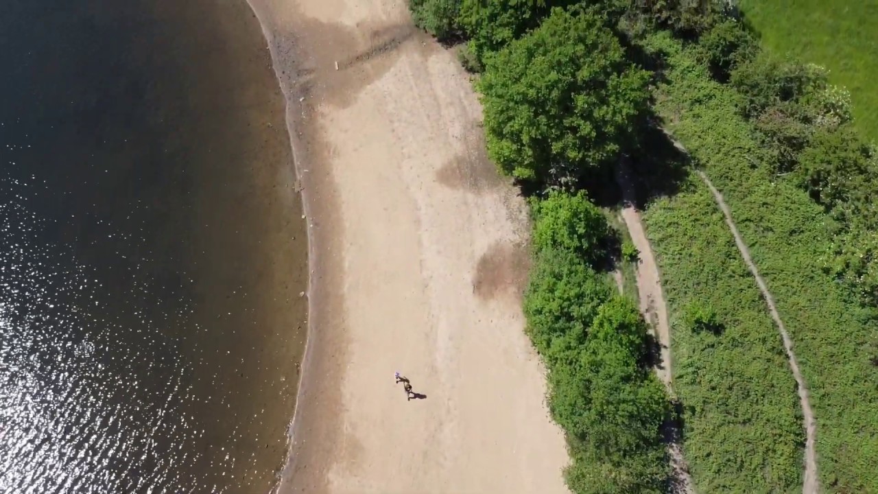 Fly around Elton reservoir—Mavic mini shots