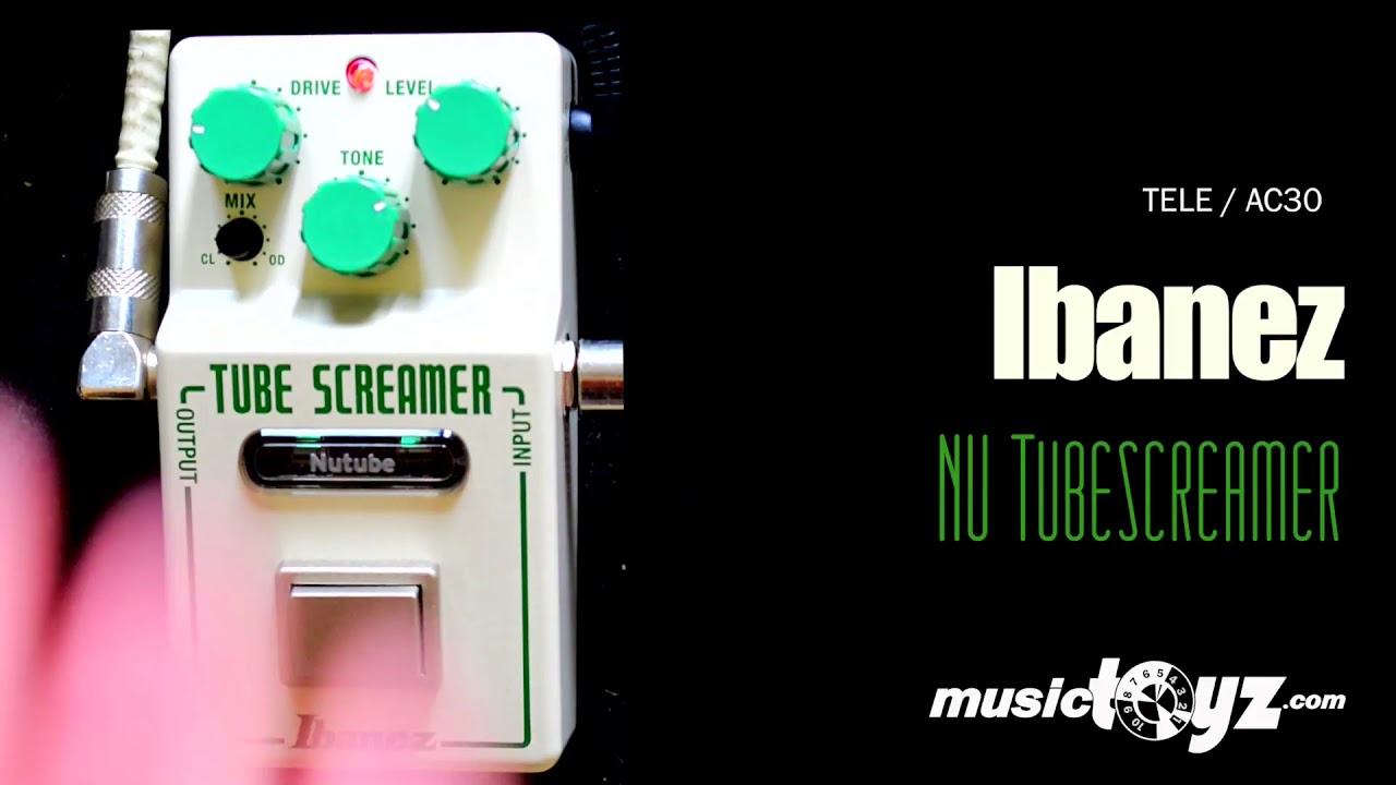 Ibanez NU Tubescreamer Overdrive Guitar Pedal NTS