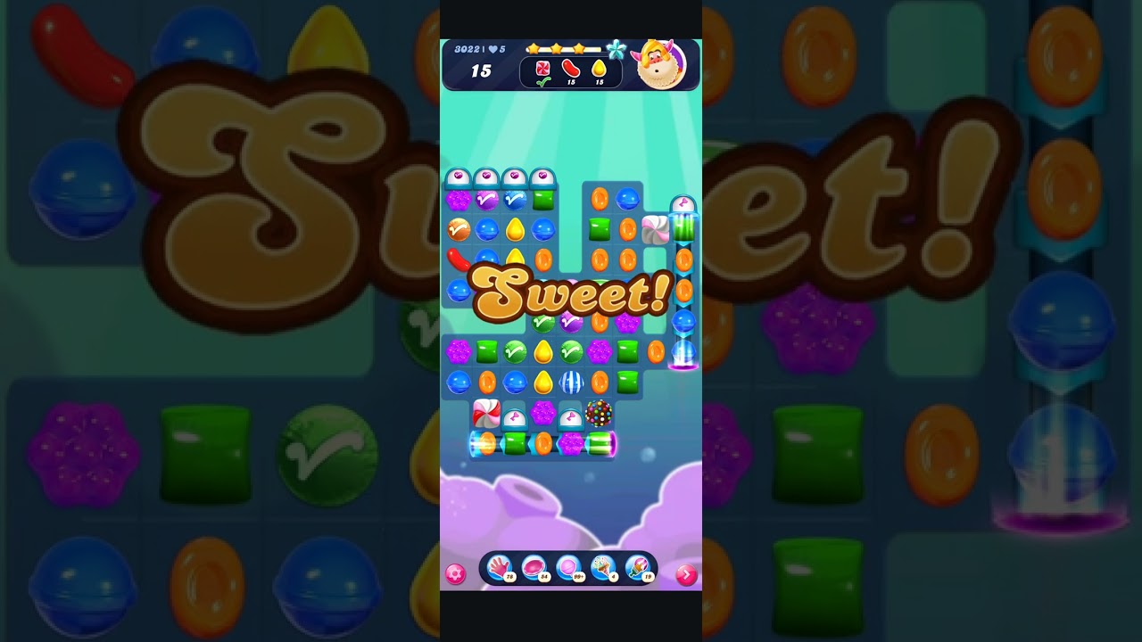 candy crush saga - level 3022