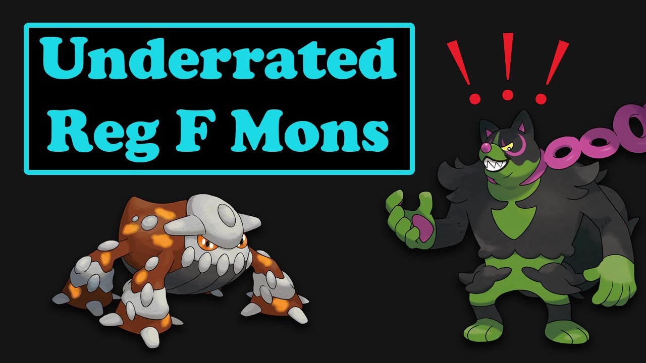 These Are The MOST UNDERRATED Pokémon In VGC Regulation F