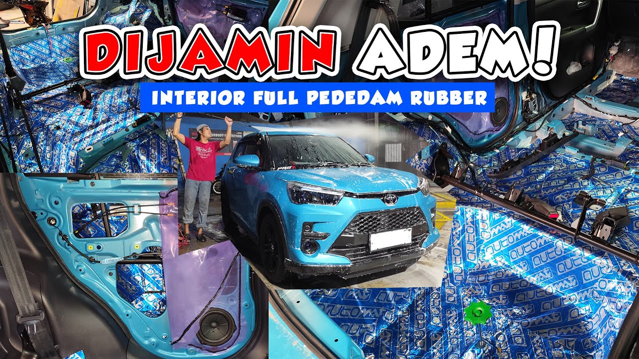 Solusi AC Makin Berasa Adem dengan Peredam Suara Automat Extreme Rubber, Toyota Raize Makin Nyaman!