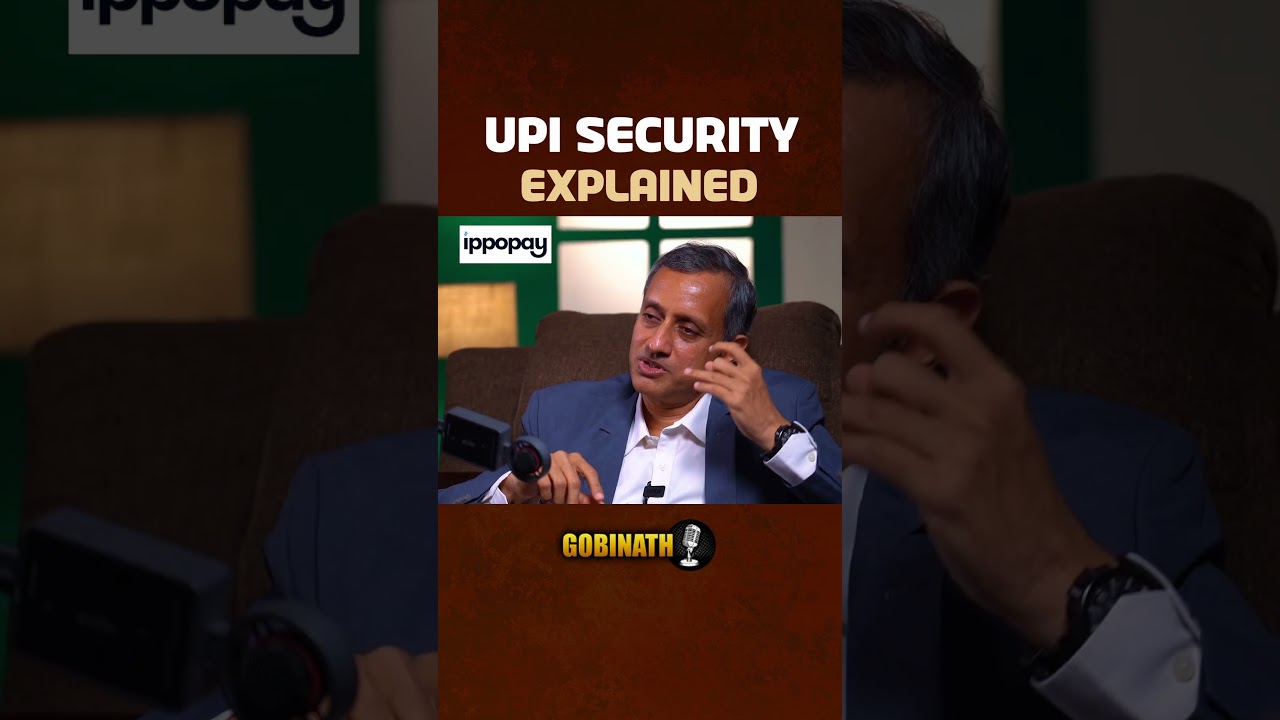 The Safety System Behind Every UPI Payment | Viswanath Krishnamurthy, CRO(NPCI) | Gobinath #shorts