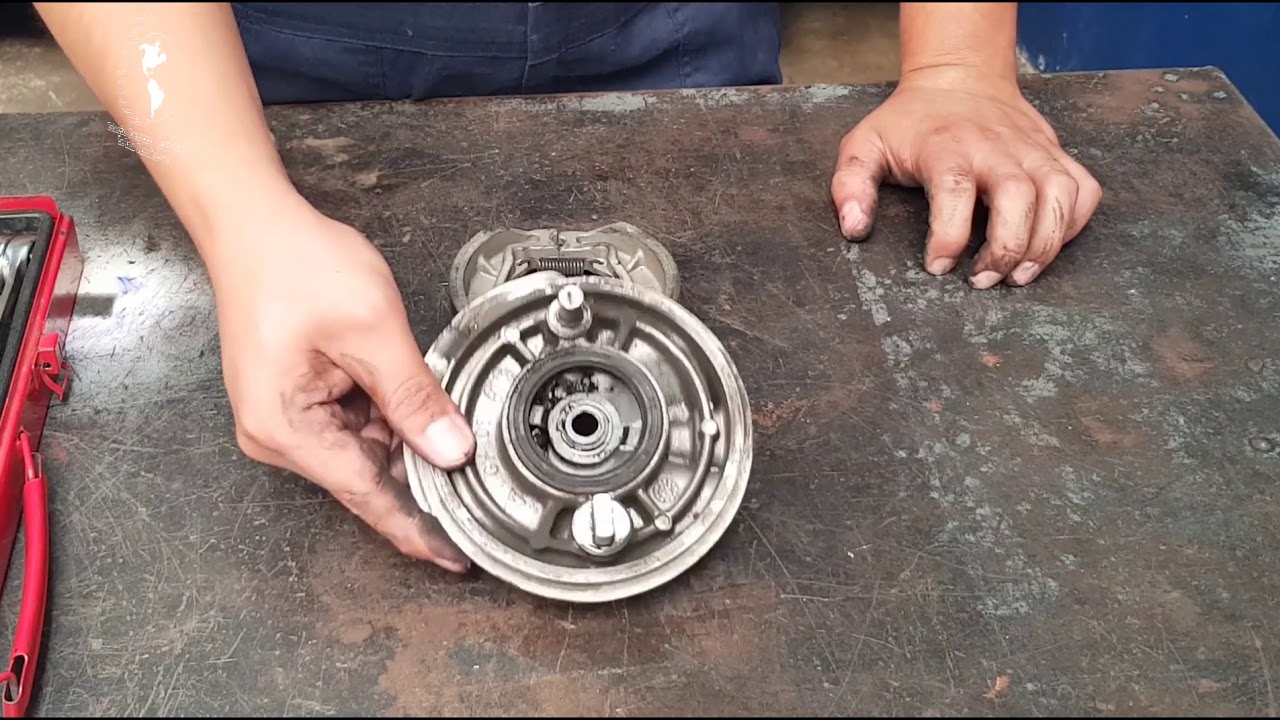 Sistema de frenos de tambor en motocicletas