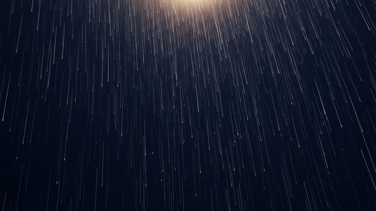 RAIN AT NIGHT HELP YOU SLEEP 💓 MEDITATION RELAXATION 🌧️ NATURAL SOUND BREATHING, ASMRRain
