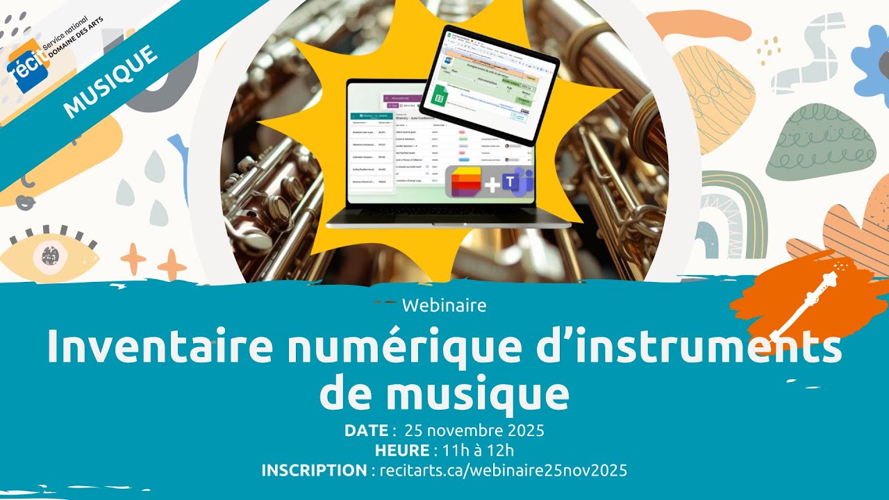 Webinaire : Inventaire numérique en musique