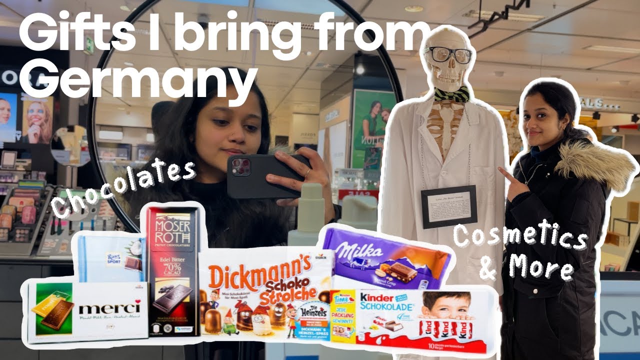Gifts we bought from Germany 🇩🇪 for Our Family | Best German Chocolates & Cosmetics|Shopping Haul