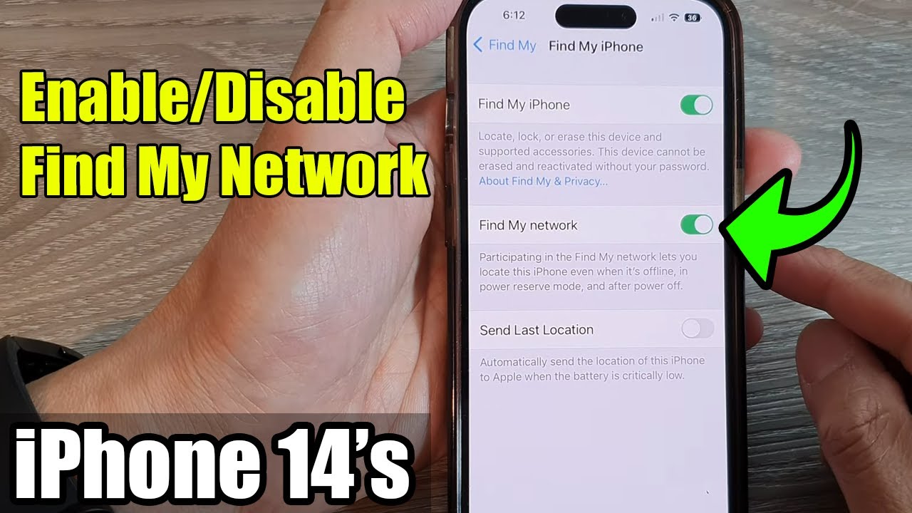 iPhone 14's/14 Pro Max: How to Enable/Disable Find My Network to Locate Your iPhone When Offline