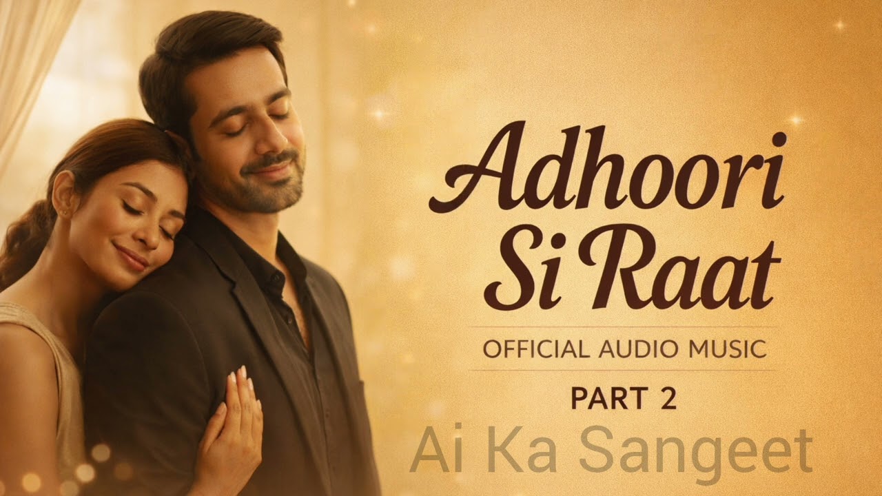 Adhoori Si Raat (Part 2)  | Sad Romantic Hindi Song | AI Ka Sangeet| Subscribe To The Channel