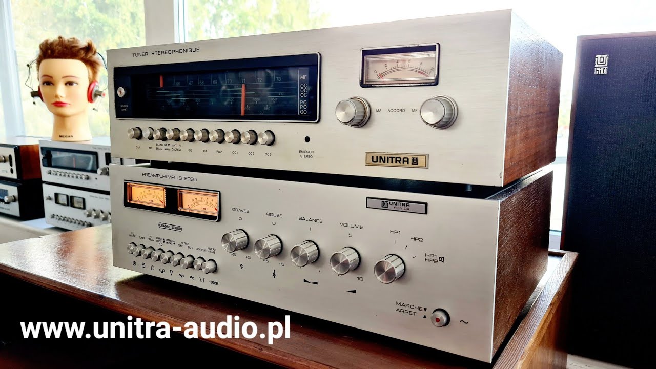UNITRA-AUDIO ☆ Wzmacniacz Fonica PA-1801 + tuner Diora T6001P  [opis w zakładce: ...więcej] #14