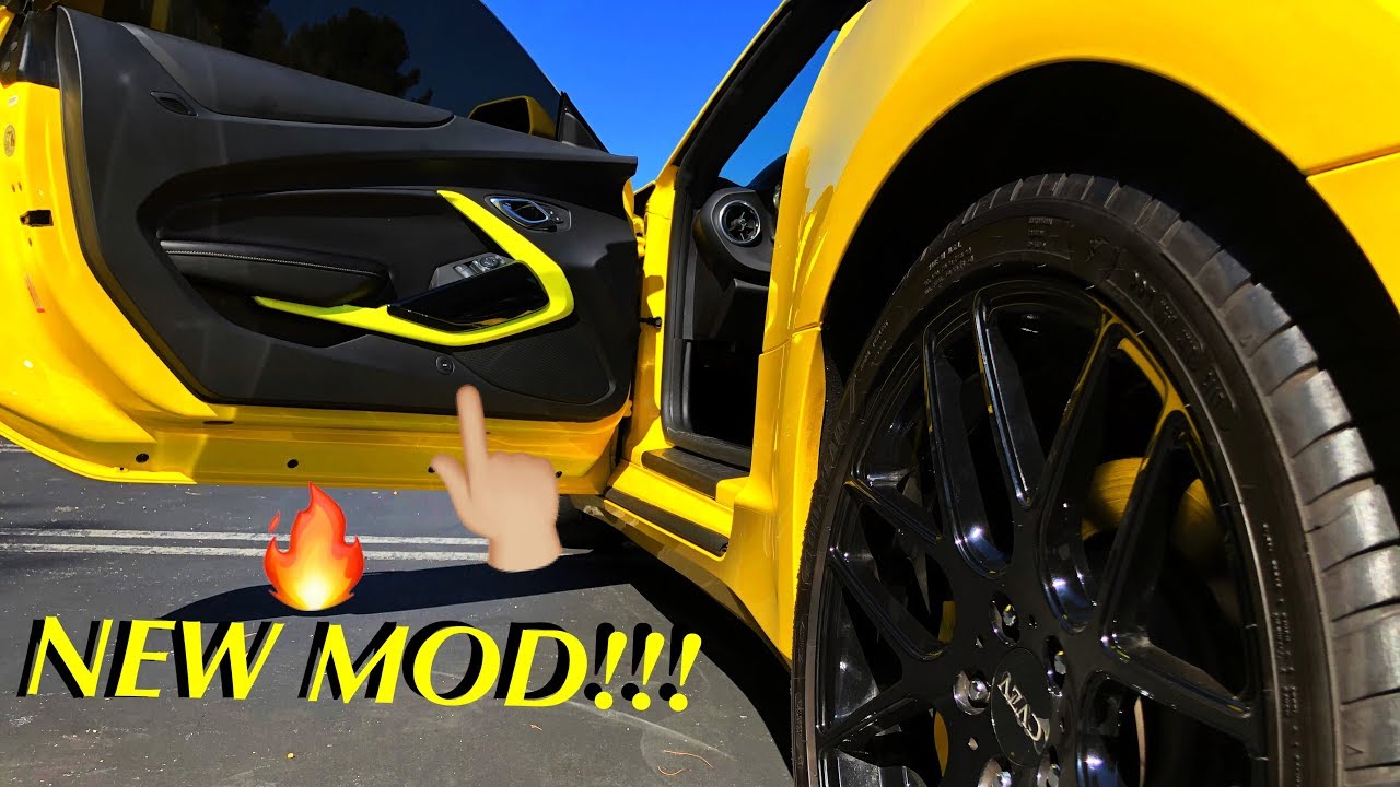 New Interior Mod!! Easy And Cheap!!(2017 Camaro SS Build)